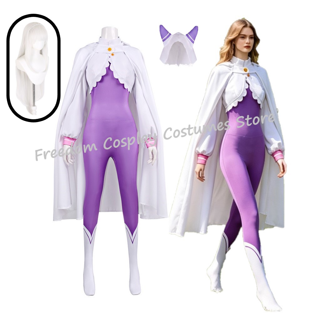 Anime Cosplay Live - NEW Emilia Rezero Cosplay Costume wig