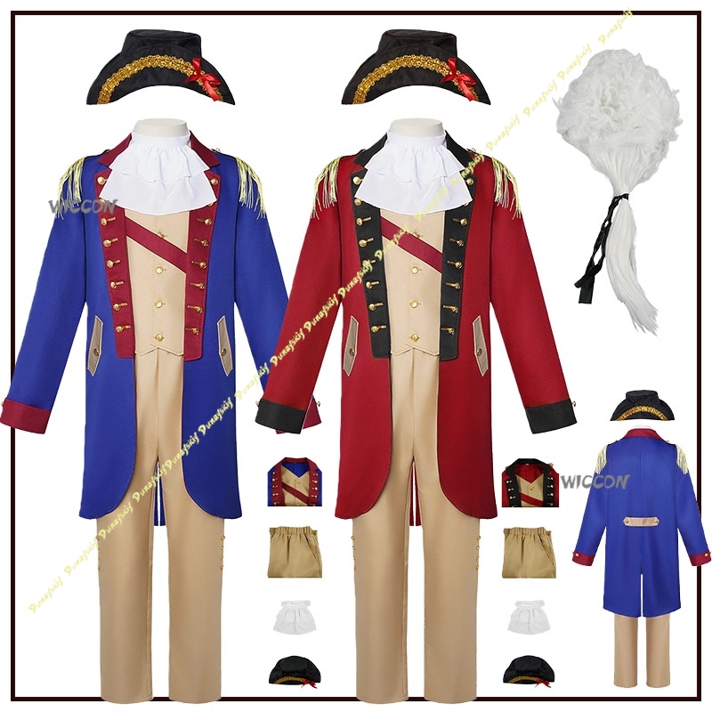Anime Cosplay Outfits Male - Cosplay Costume Halloween George Washington President