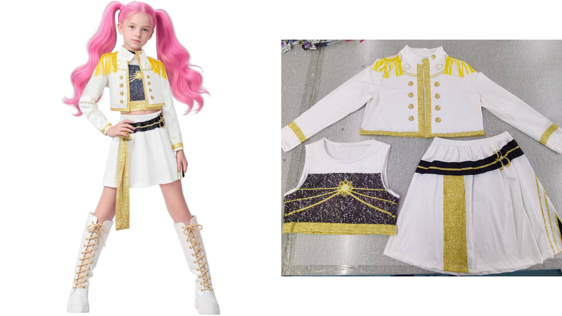 Anime Cosplay Simple - Girls Zoey Cosplay Girl Group Rumi