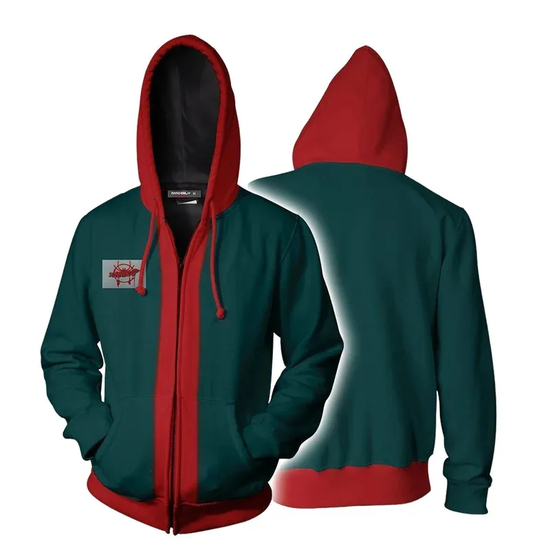 Anime Cosplay Plus Size - Miles Morales Jacket Cosplay Costumes for