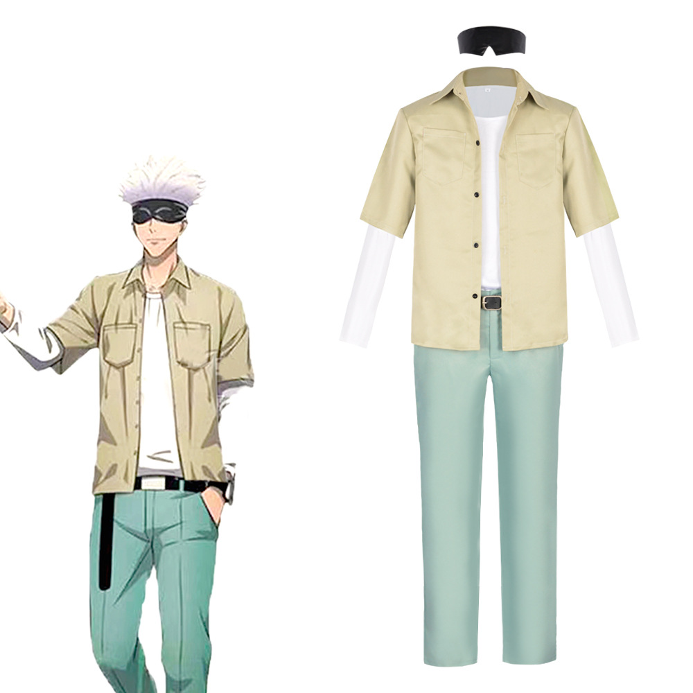 Anime Cosplay Gojo - Kumanyuan Jujutsu Kaisen Cosplay Costume, Satoru