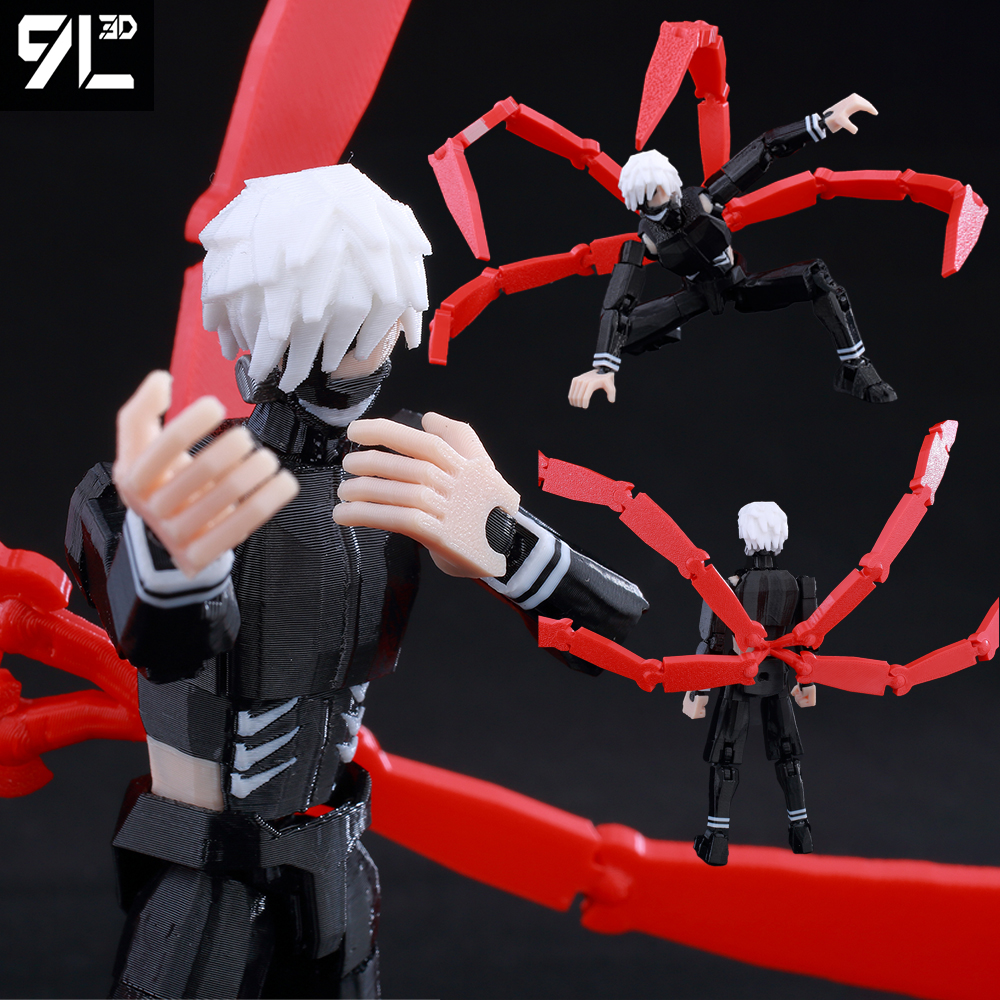Tokyo Ghoul Mask - 9L3D Lucky 13 Dummy 13 T13