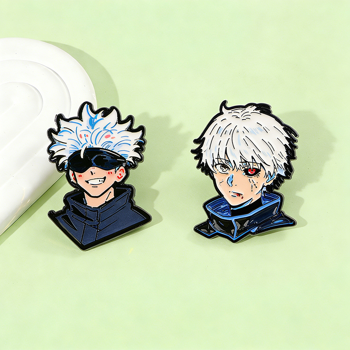 2Pcs Anime Character Kaneki Ke - Tokyo Ghoul Mask 评论和价格