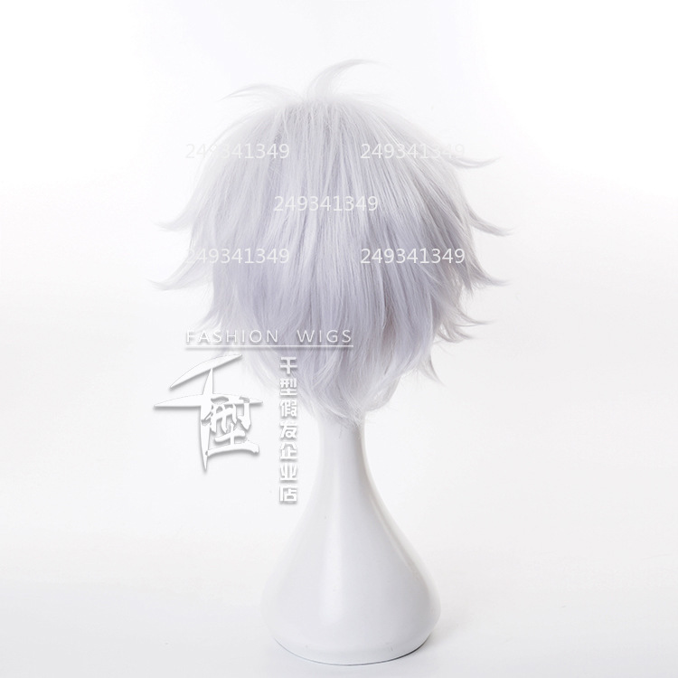 Gojo Satoru Cosplay Wig Japane - Anime Cosplay Gojo 评论和价格