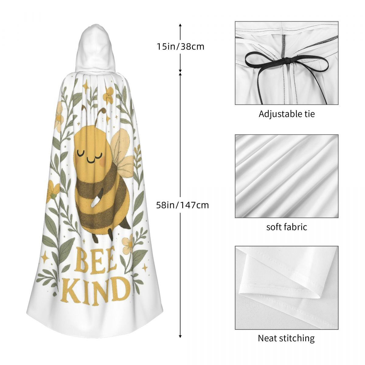 Bee Kind Cute Bumblebee Floral - Anime Cosplay Quotes 评论和价格