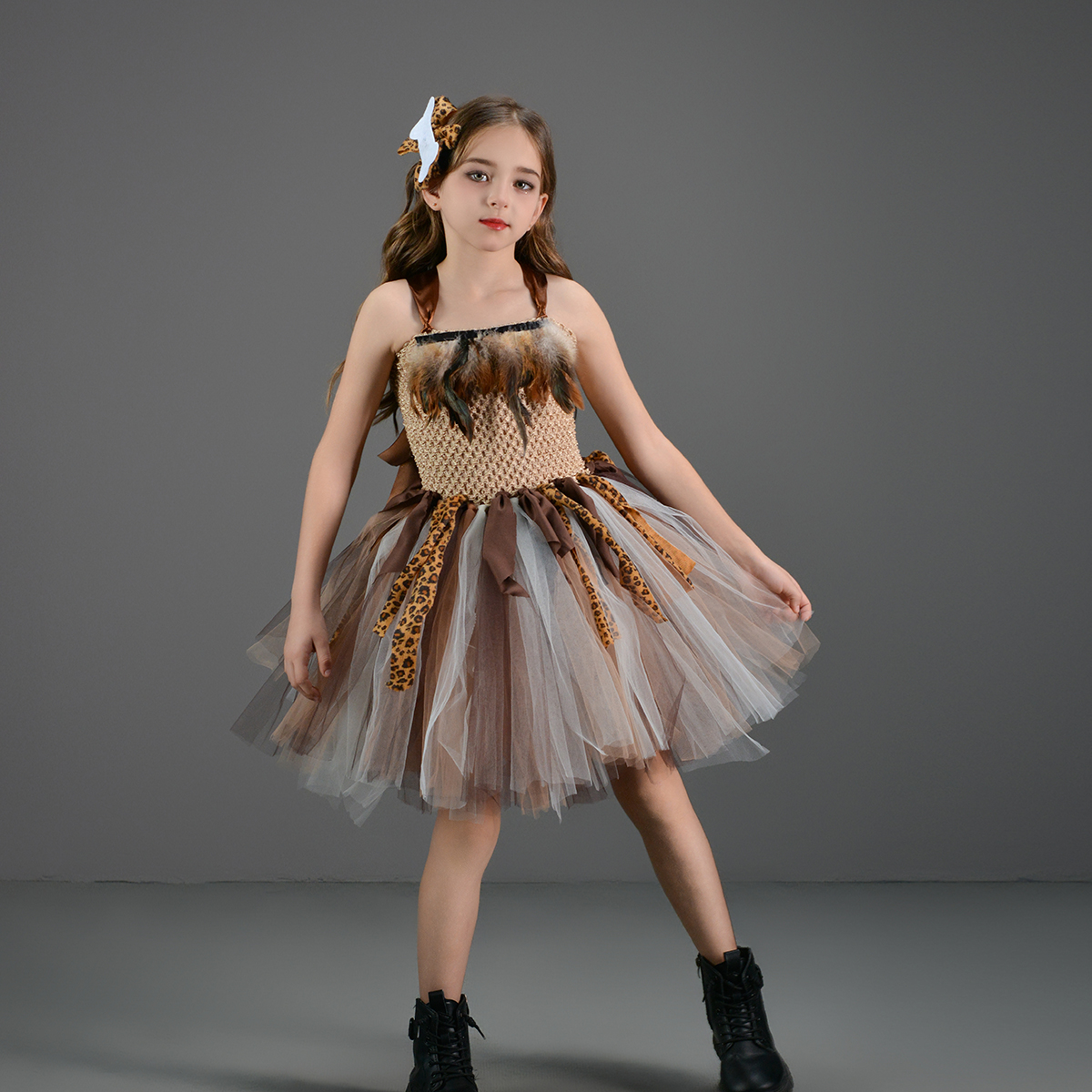 Cave Girls Costume for Kids Ha - Anime Cosplay Simple 评论和价格