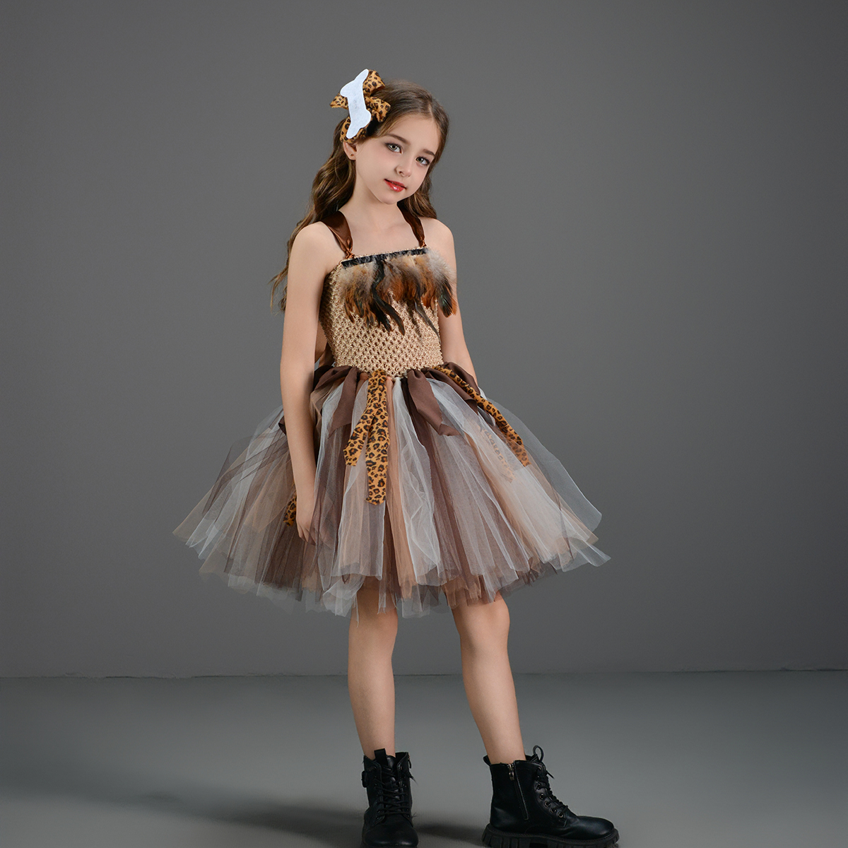 Cave Girls Costume for Kids Ha - Anime Cosplay Simple 评论和价格