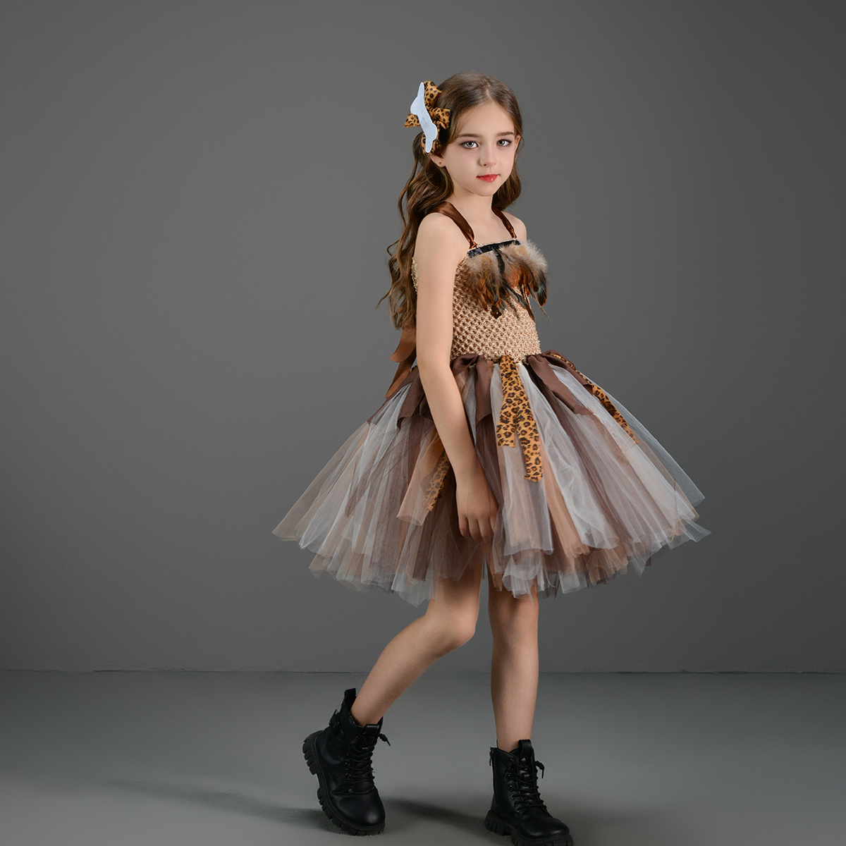 Cave Girls Costume for Kids Ha - Anime Cosplay Simple 评论和价格