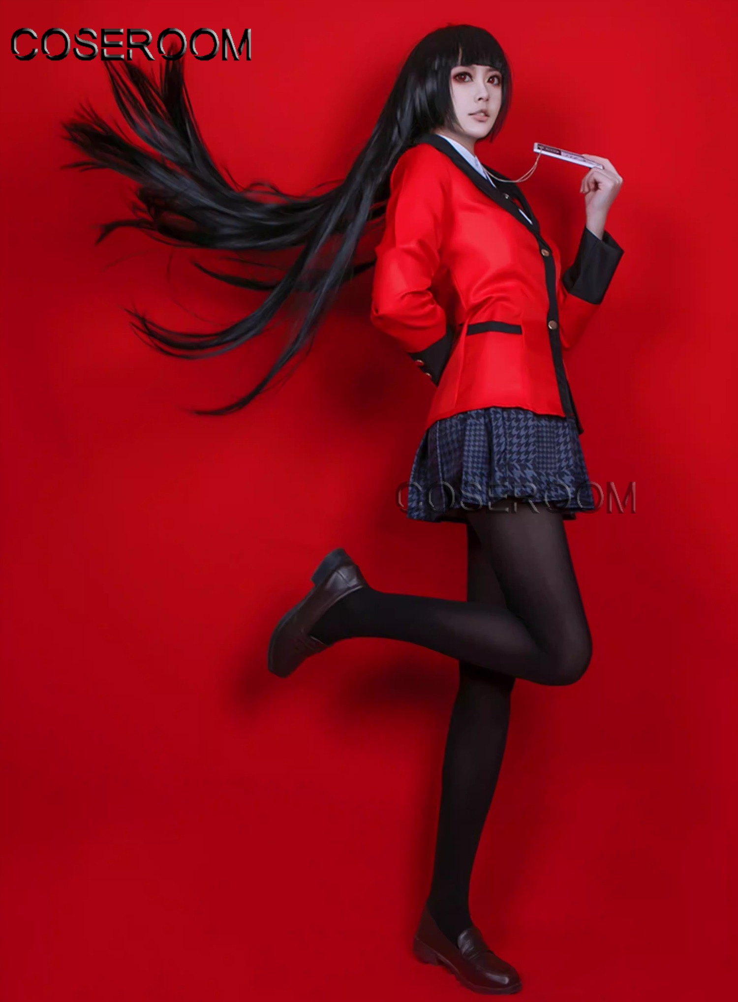 Anime Kakegurui Compulsive Gam - Anime Cosplay Yumeko 评论和价格