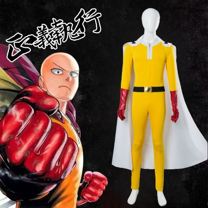One Punch Man Saitama Cosplay  - Anime Cosplay One Punch Man 评论和价格