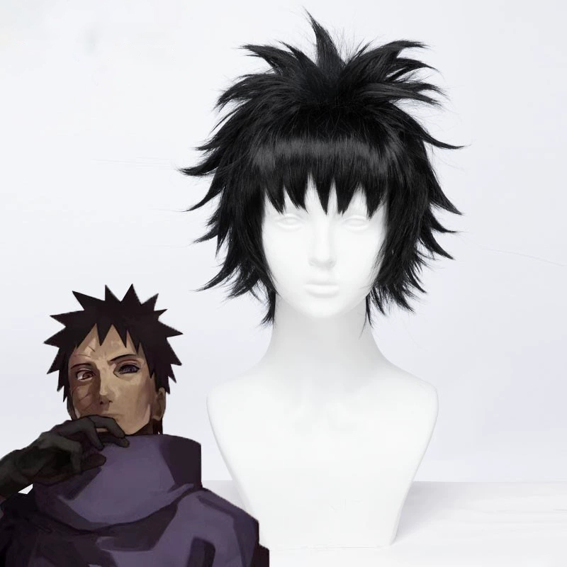 Cosplay Wig Uchiha Obito Anime - Anime Cosplay Obito 评论和价格