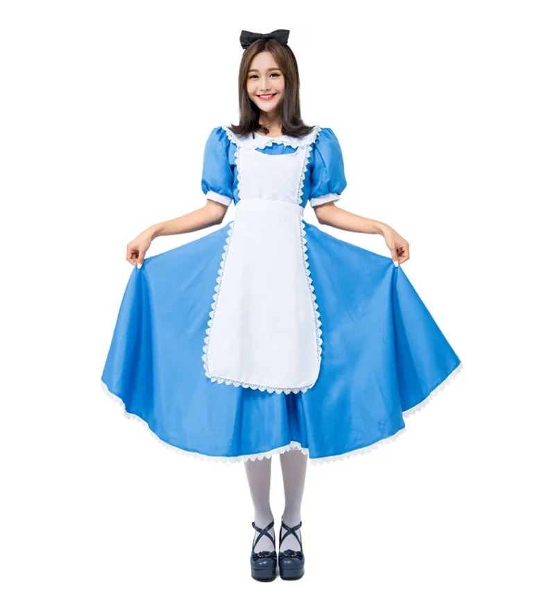 Wonderland Alice Costume for A - Anime Cosplay Plus Size 评论和价格