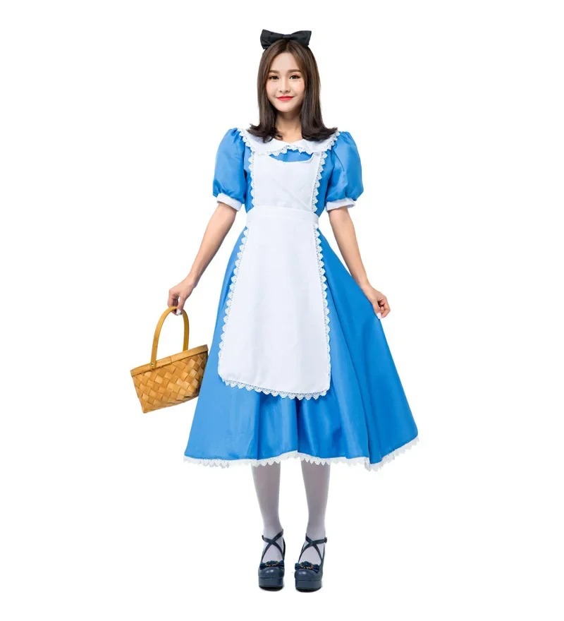 Wonderland Alice Costume for A - Anime Cosplay Plus Size 评论和价格