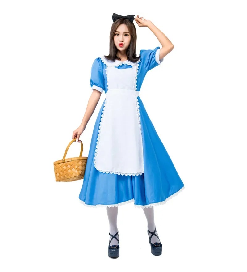 Wonderland Alice Costume for A - Anime Cosplay Plus Size 评论和价格