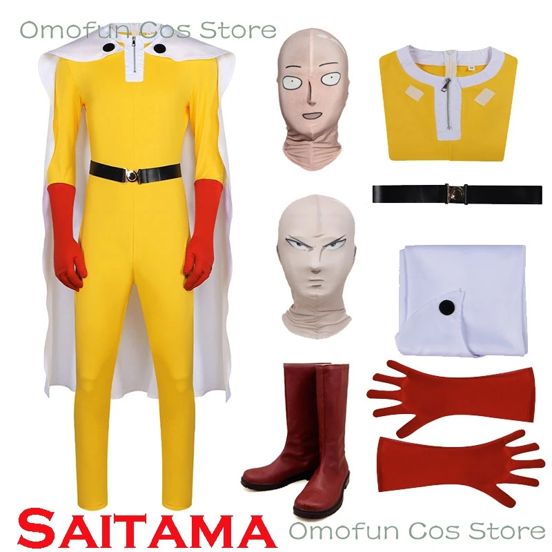 s,3'g\7;ONE PUNCH-MAN Saitama  - Anime Cosplay One Punch Man 评论和价格