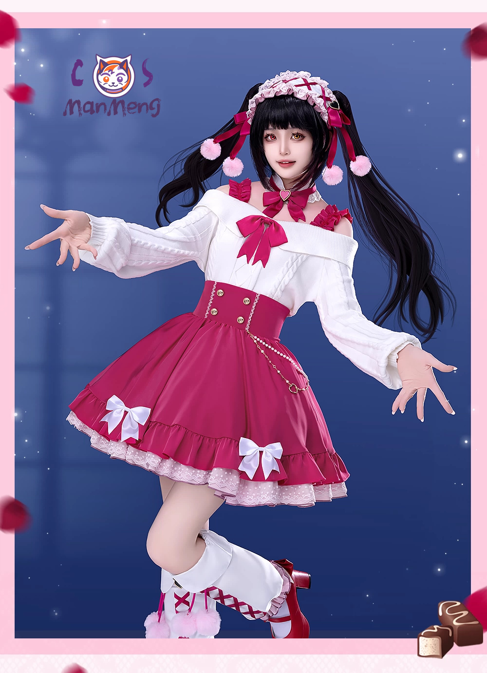 Anime DATE A LIVE Tokisaki Kur - Anime Cosplay Live 评论和价格