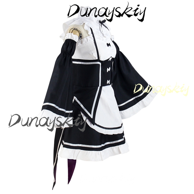 Rem Ram Cosplay Costume Anime  - Anime Cosplay Live 评论和价格