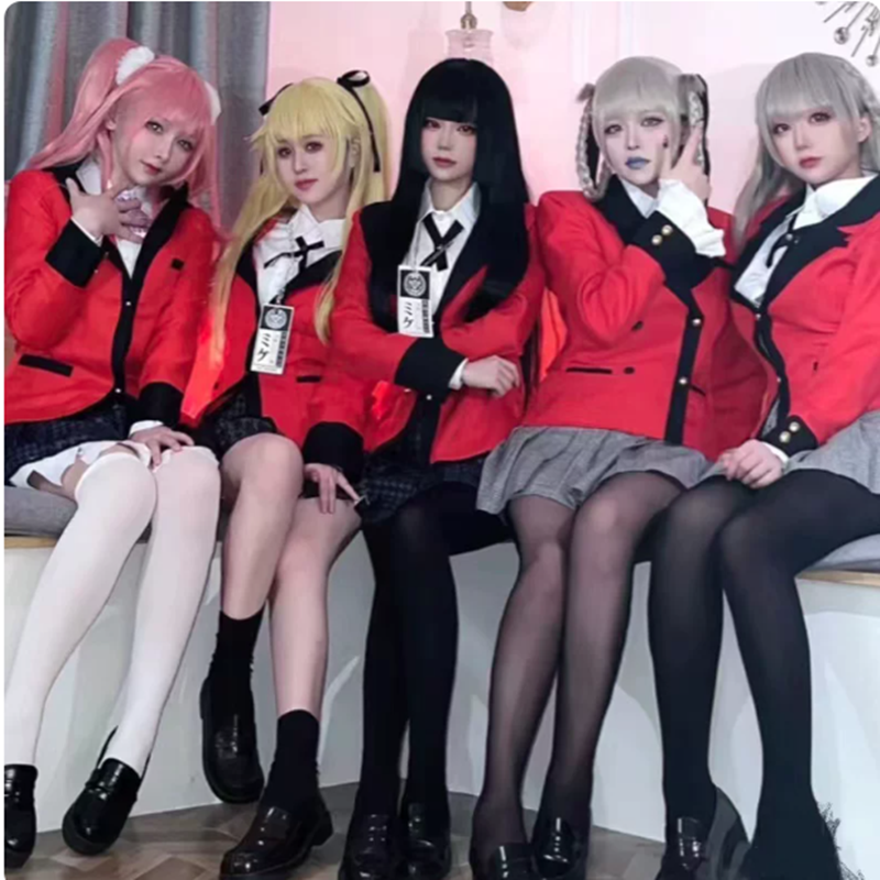 Cosplay Costume Girl Pleated S - Anime Cosplay Yumeko 评论和价格