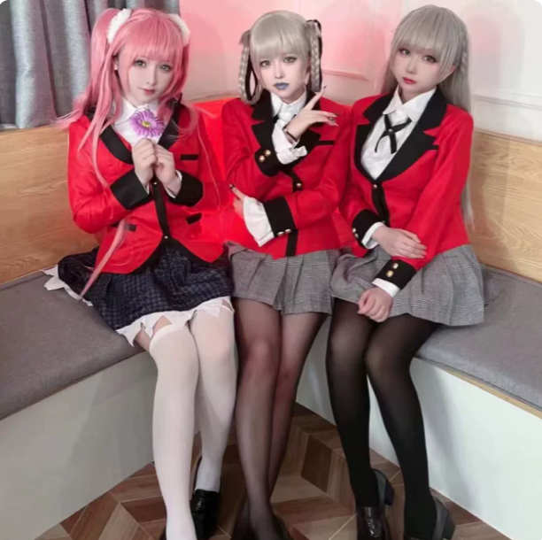 Cosplay Costume Girl Pleated S - Anime Cosplay Yumeko 评论和价格
