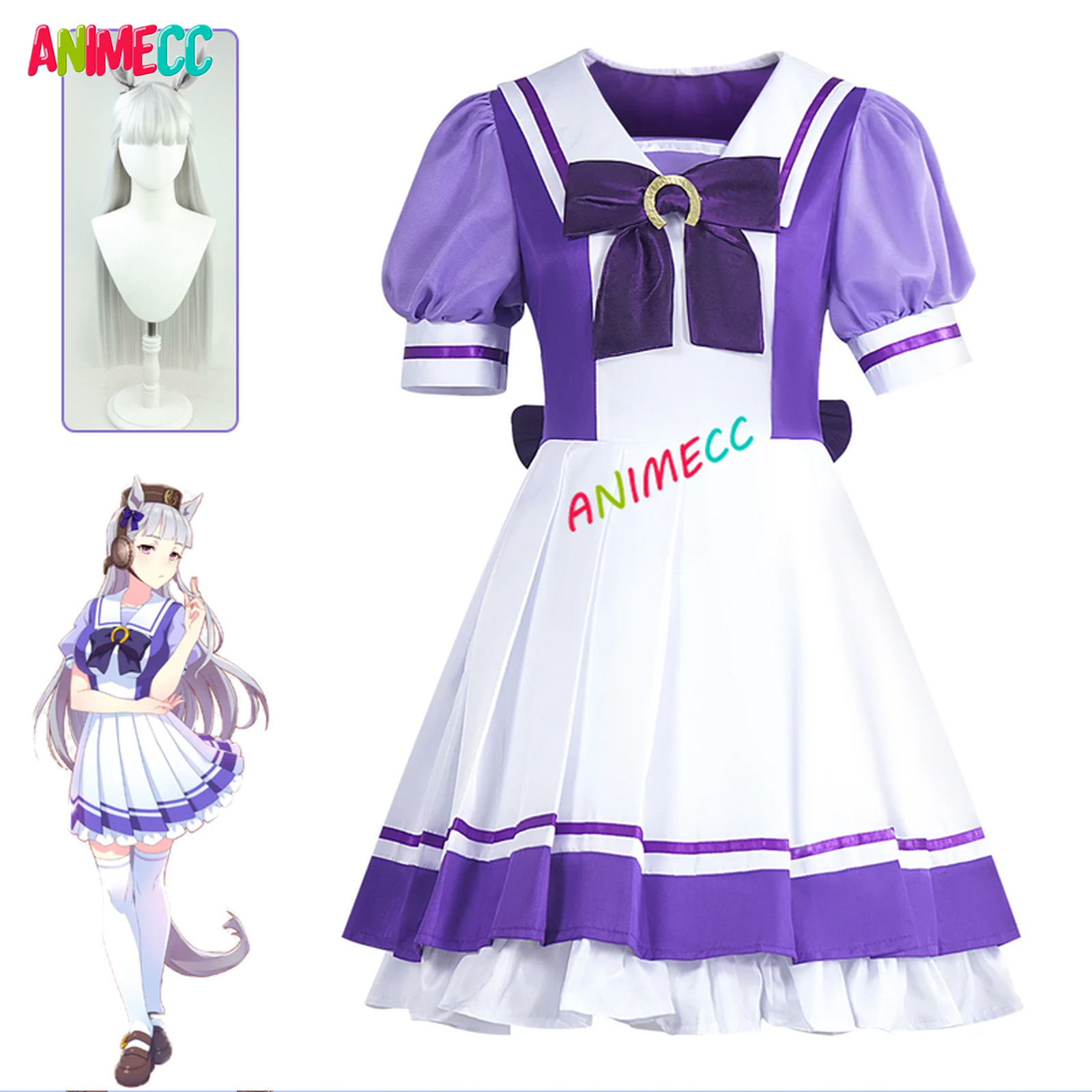 ANIMECC IN STOCK Mejiro McQuee - Anime Cosplay Plus Size 评论和价格