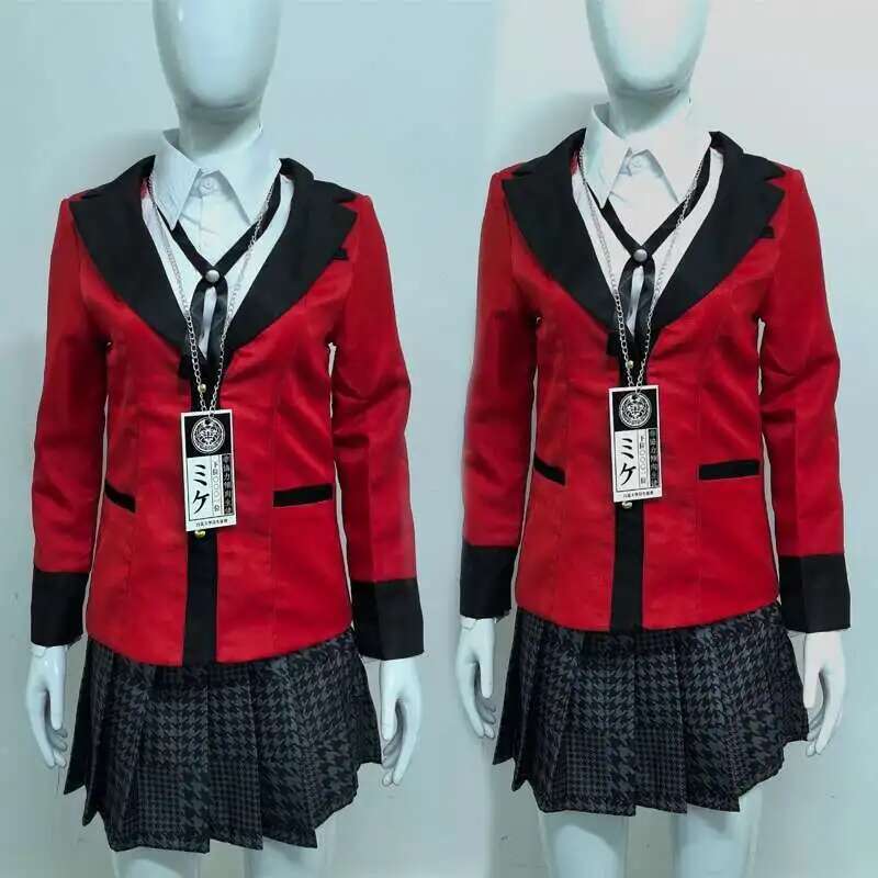 Anime Kakegurui Jabami Yumeko  - Anime Cosplay Yumeko 评论和价格