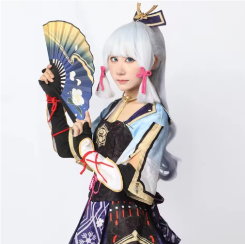 Kamisato Ayaka Cosplay Kostüm  - Costume Anime Cosplay 评论和价格