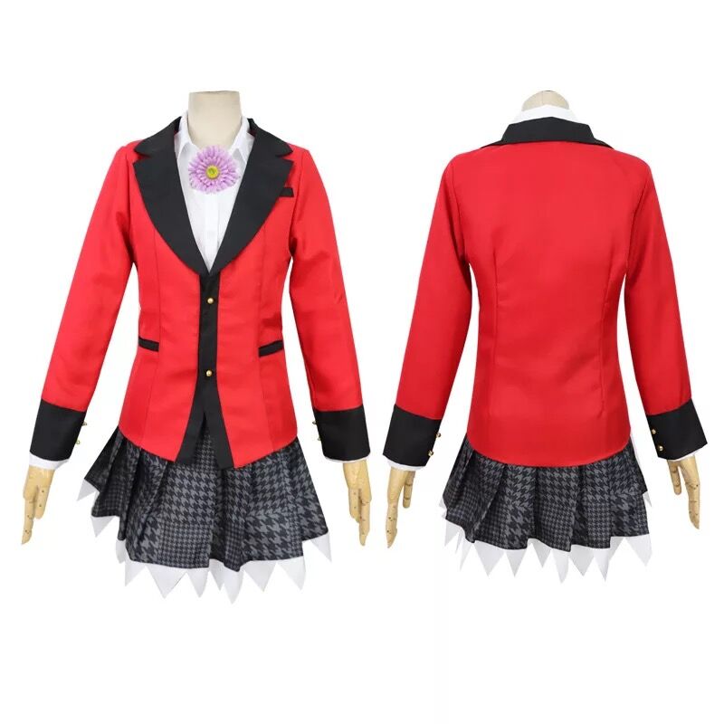 Anime Kakegurui Yumeko Costume - Anime Cosplay Yumeko 评论和价格