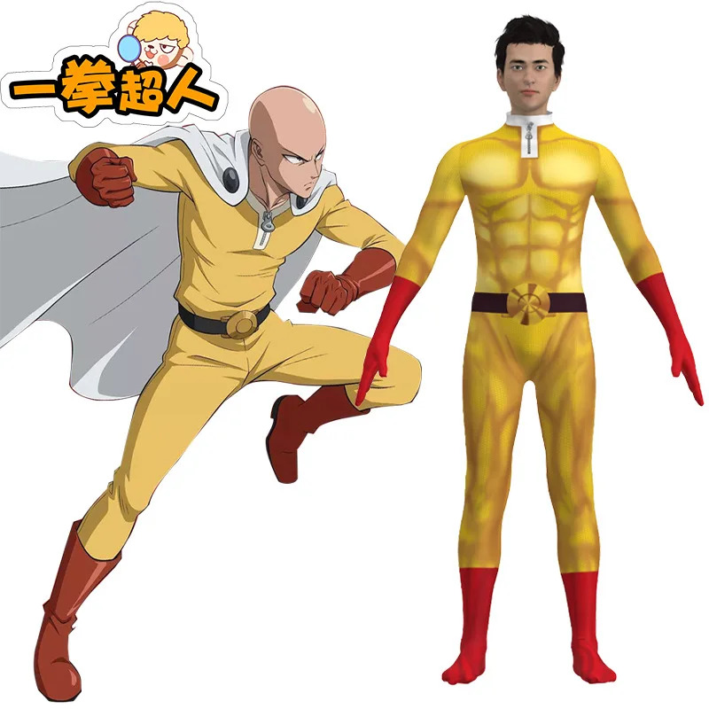 New Halloween Cosplay One Punc - Anime Cosplay One Punch Man 评论和价格