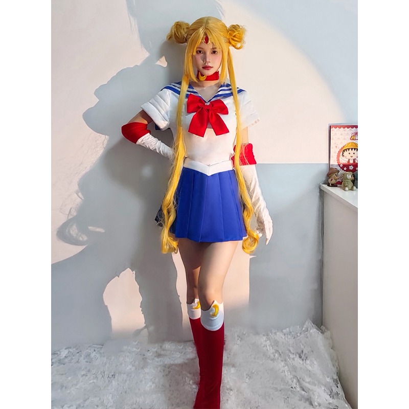 Anime Moon Cosplay Tsukino Cos - Anime Cosplay Plus Size 评论和价格