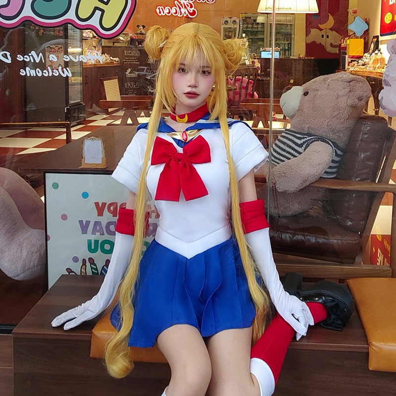 Anime Moon Cosplay Tsukino Cos - Anime Cosplay Plus Size 评论和价格