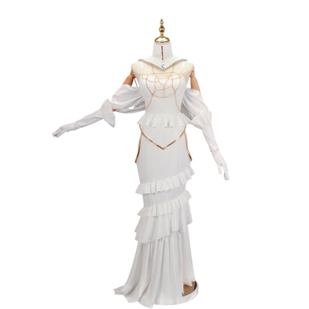 Overlord Arubedo Pure-White De - Costume Anime Cosplay 评论和价格