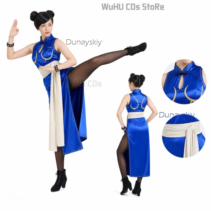 Adult Sexy Street Chun Li Cosp - Anime Cosplay Live 评论和价格