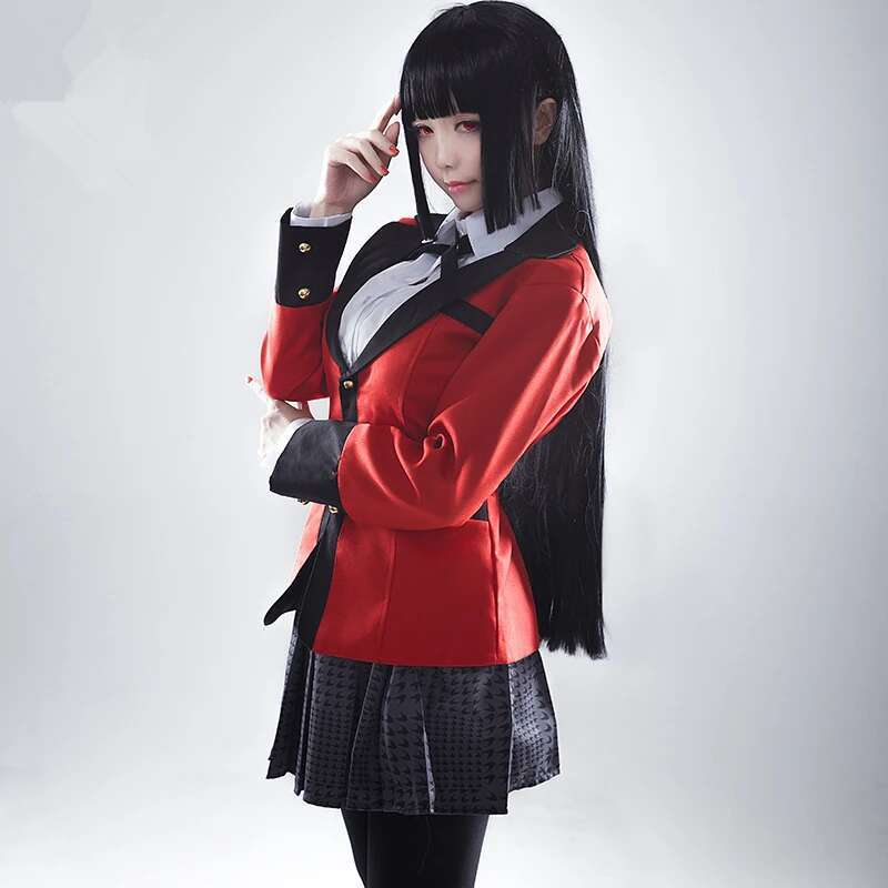Anime Kakegurui Yumeko Jabami  - Anime Cosplay Yumeko 评论和价格