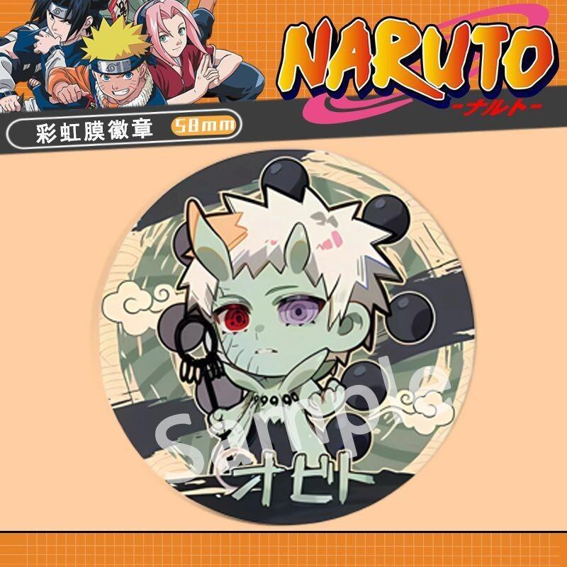 Naruto Anime Badge Iron Enamel - Anime Cosplay Obito 评论和价格