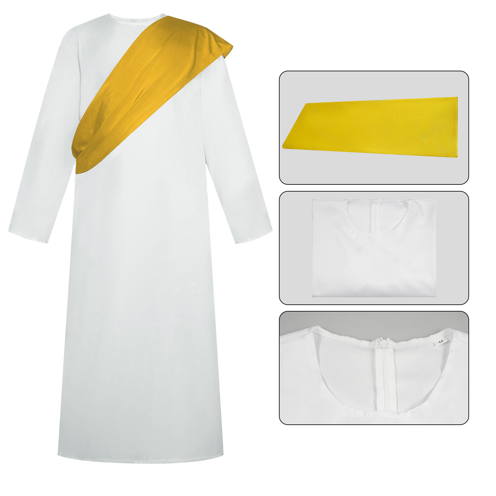 Jesus costume, male & female E - Anime Cosplay Outfits Male 评论和价格