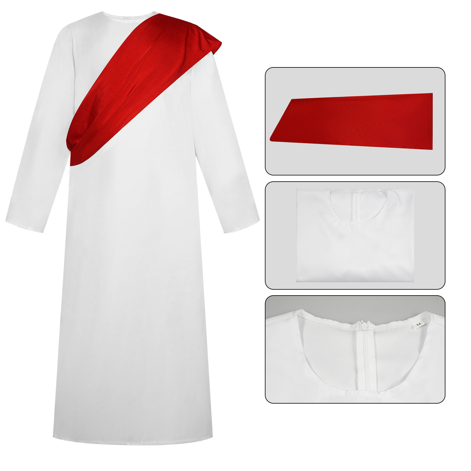 Jesus costume, male & female E - Anime Cosplay Outfits Male 评论和价格