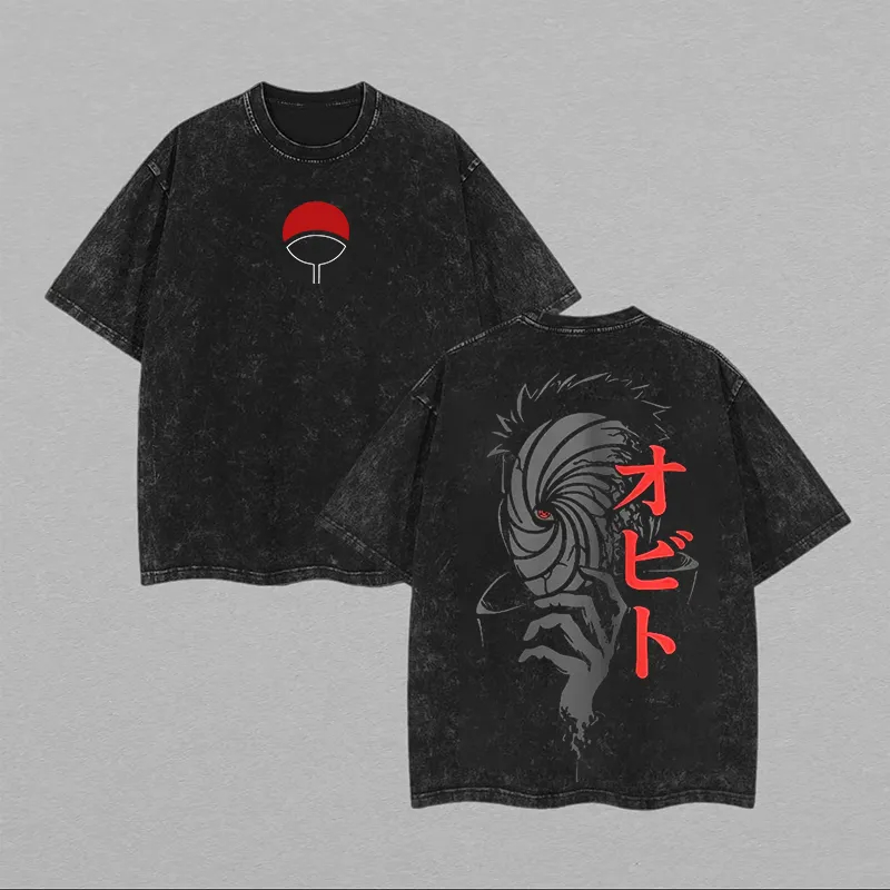 Naruto Obito Uchiha T Shirt Ma - Anime Cosplay Obito 评论和价格