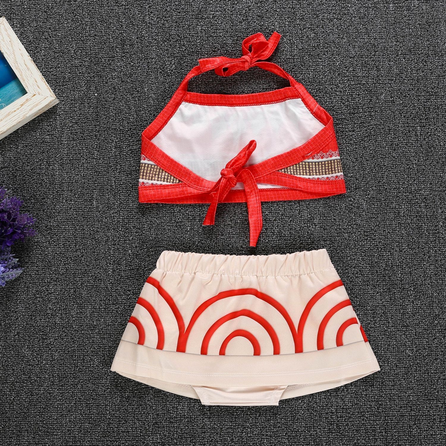 DISNEY Moana Dress Costumes Co - Anime Cosplay Simple 评论和价格