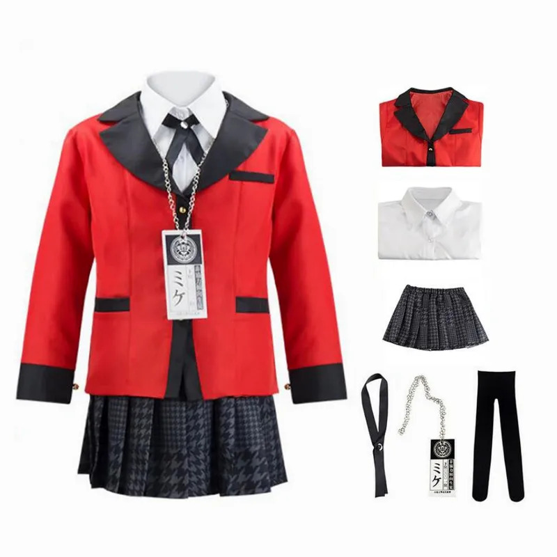 Cosplay Anime Kakegurui Saotom - Anime Cosplay Yumeko 评论和价格