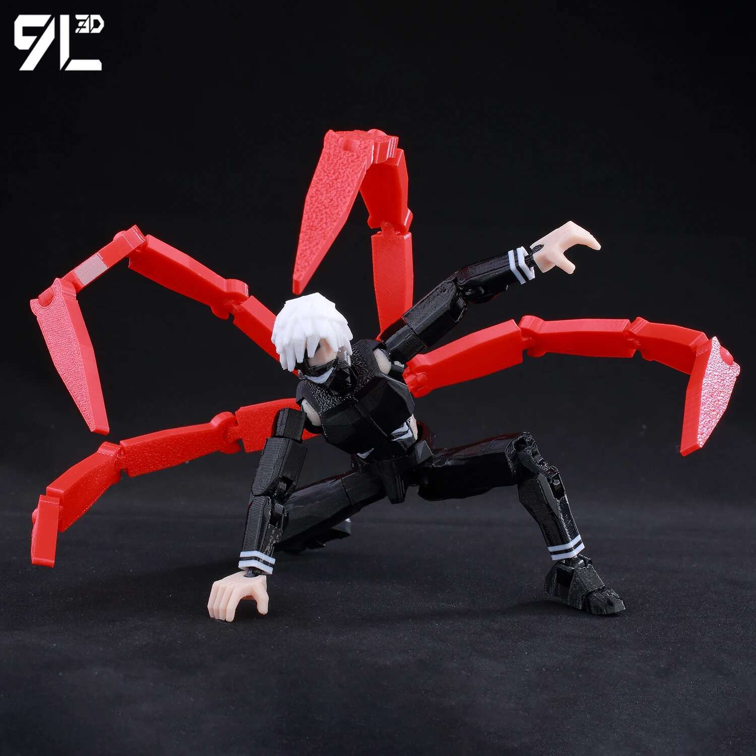 9L3D Lucky 13 Dummy 13 T13 - K - Tokyo Ghoul Mask 评论和价格