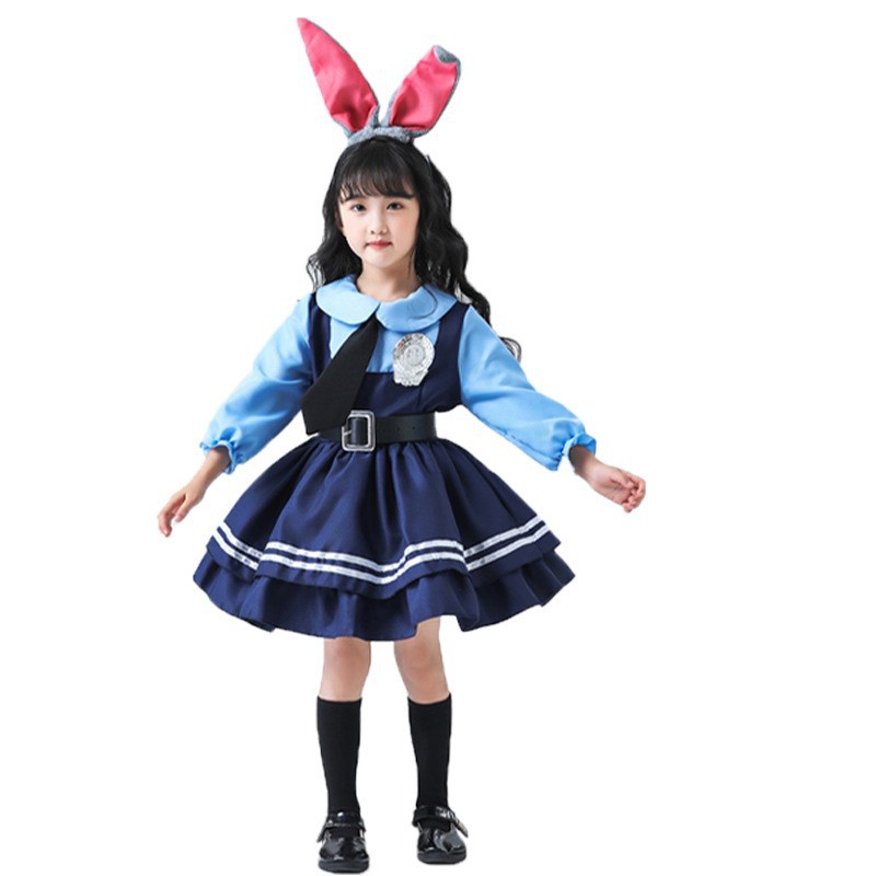 Judy Cosplay Dress Male Female - Anime Cosplay Outfits Male 评论和价格