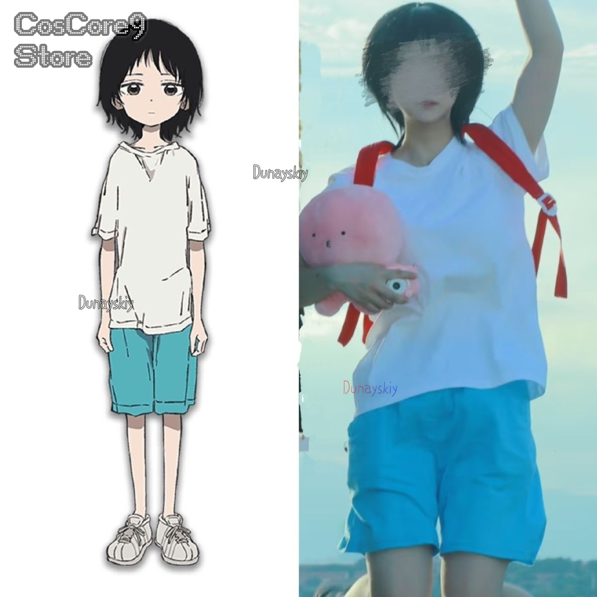 Takopi's Original Sin 코스프레 Shi - Anime Cosplay Yumeko 评论和价格
